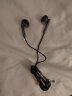 华为（HUAWEI）原装耳机/半入耳式耳机/三键线控/带麦克风/原装手机耳机 黑色 金属版 AM116 实拍图
