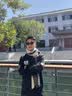 CAIKAYI 潮流围巾女男冬季情侣围巾男士圣诞节送男友礼物围脖男生ins潮格子保暖韩版围脖男士披肩 潮流仿羊绒-【蓝格】 实拍图
