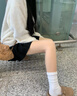 觅橘光腿神器春秋冬裸感超自然加绒假透肉色打底袜防勾丝C 踩脚-白皙肤 适合 偏白肤色 1条 秋季 薄绒(适合 10-20度 实拍图