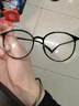 share talent超轻tr90近视眼镜框男女学生防蓝光圆框复古黑框镜架专业可配度数 C1亮黑色 镜框送0度防蓝光(免费配400度内) 实拍图