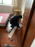 斯图（sitoo）PVC地板革地板贴自粘木纹地板加厚防水耐磨家用办公室免胶地面贴 红檀木7片装（1平方） 实拍图