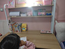 幻狐 （DREAM FOX ） 电脑桌台式带书架书房家用卧室写字桌现代简约书桌书柜组合 田园橡木色+白架120CM 实拍图