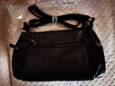 北狐真皮女包头层牛皮新款大包包中年妈妈软皮大容量中老年单肩斜挎包 黑色 实拍图
