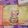 奇妙（keeppley）拼装积木HelloKitty三丽鸥凯蒂猫情人节礼物许愿圣诞音乐盒K20836 实拍图