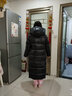 高梵黑金鹅绒服先锋1.0八格羽绒服男女同长款冬季官方品牌情侣厚外套 黑色【男女同款】 XXS 【155】 实拍图