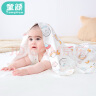 童颜新生婴儿包单产房纯棉襁褓裹布包巾宝宝抱被睡袋春夏用品 2条装 实拍图
