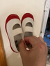 月星童鞋 日本进口幼儿园室内鞋 四季儿童帆布鞋男童小白鞋女孩居家鞋 红色 22 (内长14cm适合脚长13.5cm) 实拍图