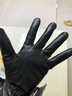 曼查斯特 皮手套男士 冬季保暖 羊皮手套男士新款真皮手套MCS8109 绵羊皮触控黑色 L 实拍图