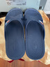 路路佳（loloka）拖鞋女夏拖鞋男家用防滑居家浴室洗澡凉拖鞋 618蓝色 43 实拍图