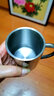 御厨房 304双层防烫水杯不锈钢杯子咖啡杯 幼儿园隔热杯儿童口杯 办公杯带盖茶杯马克杯 220ML不带盖（幼儿用） 实拍图