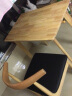 巧手七（QIAOSHOUQI） 实木书桌 学习桌成人单人简易写字台中学生书桌椅北欧桌子现代简约电脑桌 原木色 + 椅子 80cm*50cm*75cm（长宽高） 实拍图