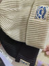 慕衣宾士日系毛线帽子男韩版保暖冷帽秋冬季情侣针织帽女帽子男冬女学生潮 米色 高弹力（男女可戴） 实拍图