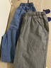夏季老人裤子男亚麻商务休闲裤薄款男士长裤爸爸松紧腰宽松中老年人裤子爷爷 【两件装】夏季薄款深灰色+夏季薄款牛仔蓝 3XL【适合腰围2尺8-2尺9】 实拍图