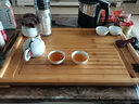 木语瓷缘 竹制茶盘排水式储水茶托盘家用大小号功夫茶具茶台简约长方形 平板大号 55*37*4CM 实拍图