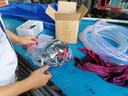 梦多福  电动抽油泵12V24V220V伏柴油专用加油泵小型自吸抽机小型抽油器 12V+6米钢丝软管 一机多用 实拍图