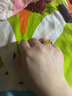 红色年轮 黄金貔貅戒指男女情侣款999足金皮丘黄金戒指送女友情人节礼物 单个【红绳款】金重:0.51-0.6g 实拍图