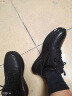 古卡顿（GUKADUN）欧洲站男鞋新款韩版运动鞋子男品牌休闲皮鞋真皮男士旅游波鞋牛皮 黑色 皮鞋码数 41 实拍图