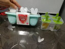茶花冰棒模具冰棍模冰棒模型自制雪糕冰淇淋PP塑料模具 颜色随机 兔子款冰棒模（6支） 实拍图