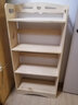 松悦堂 实木书架孩童学生落地书柜家用收纳柜储物置物组合柜子 原木-基础-4层-长60 实拍图