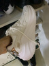 斯凯奇（Skechers）运动鞋女糕糕鞋女士绑带休闲运动鞋小白鞋厚底增高117513 乳白色/OFWT 36.5 实拍图