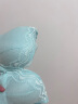 六月玫瑰内衣女新品蕾丝厚杯内衣文胸女胸罩小胸聚拢上托全罩杯 简爱绿 75A 实拍图