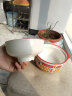 美厨（maxcook）陶瓷碗泡面碗饭碗 卡通碗陶瓷碗汤碗 带盖碗勺750ml MCTC0810 实拍图