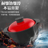 爱仕达（ASD） 砂锅陶瓷煲 家用耐热炖汤焖煲仔饭燃气灶明火适用焖饭锅聚味系列 红色 (建议3-5人) 3.5L 实拍图