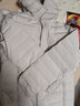雅鹿羽绒服女士短款立领修身轻薄显瘦鸭绒秋羽绒外套 黑色155 实拍图