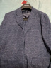 MAILYARD/美尔雅针织西服单件 商务休闲男士亚麻时尚薄西装夏 552 蓝色 50C 晒单实拍图