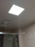 雷士（NVC） 集成吊顶led灯厨房灯卫生间灯面板铝扣板厕所厨卫浴室嵌入式300 正方形30*30cm-白边16W三色光 实拍图