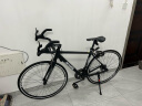 喜德盛公路自行车Rc200成人车 运动健身14速 单车变速车 黑银700C*48cm 实拍图