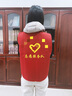 蓝之旺 志愿者马甲定制logo 工作服订制广告义工马夹男背心党员衣服定做 多口袋款红色 2XL 实拍图