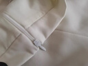 范思蓝恩22FS2036法式分割鱼尾半身裙女夏季新款A字高腰伞裙 白色 M 实拍图