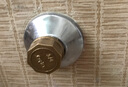左圆右方（CISQU）黄铜内外丝堵头堵帽水管管道闷头管堵管帽铜堵头水暖配件 6分铜堵帽 30g 实拍图