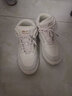 回力女鞋棉鞋女冬季2025新款加绒加厚保暖棉鞋子女款百搭高帮板鞋 米白色 37 (235mm) 实拍图
