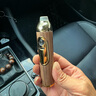 CTRLEND车载烟灰缸 车内吸抽烟防飞灰不落烟灰神器便携带点烟免弹烟灰缸 金色丨一键点火丨存5支烟灰 实拍图