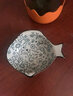 竹木本记 日式釉下彩碟子手绘调味碟梅花碟小鱼碟陶瓷餐具厨房多用调料碟 小鱼碟吉祥花单个 实拍图