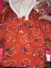 童泰（TONGTAI）儿童棉服男孩冬季外套男女宝宝衣服新年服女童棉袄上衣 红色 100 码(建议2-3岁身高90-103cm) 实拍图
