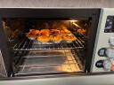 海氏（Hauswirt）C45风炉电烤箱家用烘焙多功能炸烤一体机大容量发酵 湖水绿 40L 实拍图