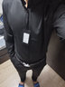 POWO衬衫男士长袖夏季正装修身衣服灰色免烫商务休闲青年韩版衬衣 黑色 40 码（适合120-135斤） 实拍图