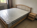 蔚虎 床实木床双人床北欧现代简约日式主卧温莎婚床家具 实木床+乳胶弹簧床垫+床头柜*2 1.8*2米【框架结构】 实拍图