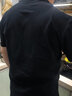 雾卡 【三件装】短袖t恤男纯色棉宽松夏季士半袖潮流衣服情侣装 黑色+黑色+黑色 4XL 建议180-195斤 实拍图