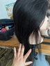 卡美丝美发头模全真发理发专用公仔模特头剪发练习假人头模型烫染吹模具 优质16英寸黑色系 小支架+鳄鱼夹+针尾梳 实拍图