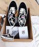 VISION STREET WEAR官方 STICK复古经典低帮翻毛皮帆布鞋运动休闲板鞋男女多色 经典黑 42 实拍图