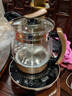 和庭全自动养生壶2.5L大容量加厚玻璃多功能烧水壶黑茶器煮花茶壶 豪华顶配版含所有配件 实拍图
