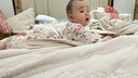 全棉时代纯棉新生婴儿连体衣服新款抗菌纱布宝宝春夏满月服和袍 繁花似锦【四季款】 80cm （9-12个月） 实拍图