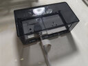 FDUN 118型三位粘贴式插座加高加大防水罩盒卫生间厨房防溅盒 黑色 实拍图