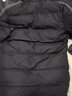 李宁 棉服男冬季长款加厚保暖过膝防风连帽外套羽绒服 黑色（棉服） XL 实拍图