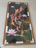 瑞尚（RUISHANG） 玄关装饰画现代简约进门壁画山水墙画竖版晶瓷画欧式轻奢挂画 九鱼生财 80*160cm/晶瓷面+铝合金边框 实拍图