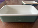 适盒（A4BOX） 保温饭盒加热饭盒电热饭盒热饭神器日式便当盒蒸饭器便携插电带饭神器智能加热饭盒 0.8L 植感绿（标配） 实拍图